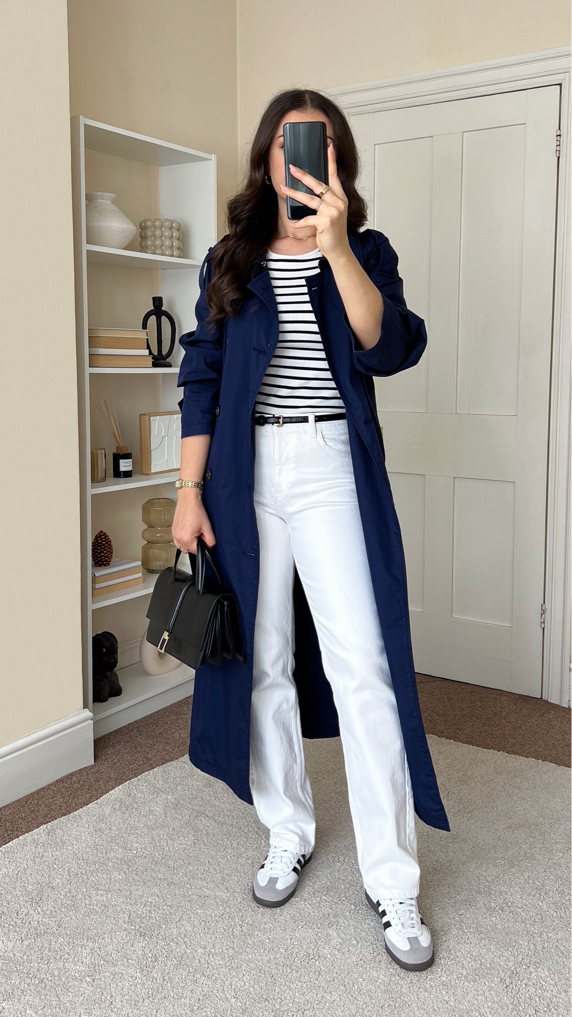 Casual chic summer to autumn transitional outfit. T-shirt is H&M, wearing size S. Trench coat is Ralph Lauren, old. Jeans are Mango, old, I’ve linked similar .

#LTKautumn #LTKeurope #LTKuk