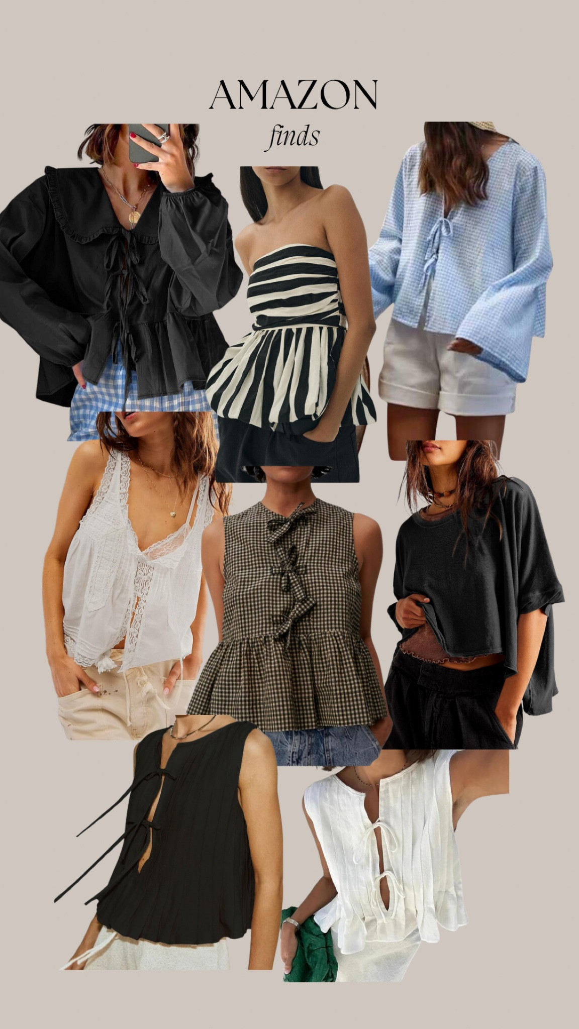 Amazon fashion finds / free people / vrg girl / summer tops / amazon tops / summer fashionn

#LTKStyleTip #LTKFindsUnder100 #LTKFindsUnder50