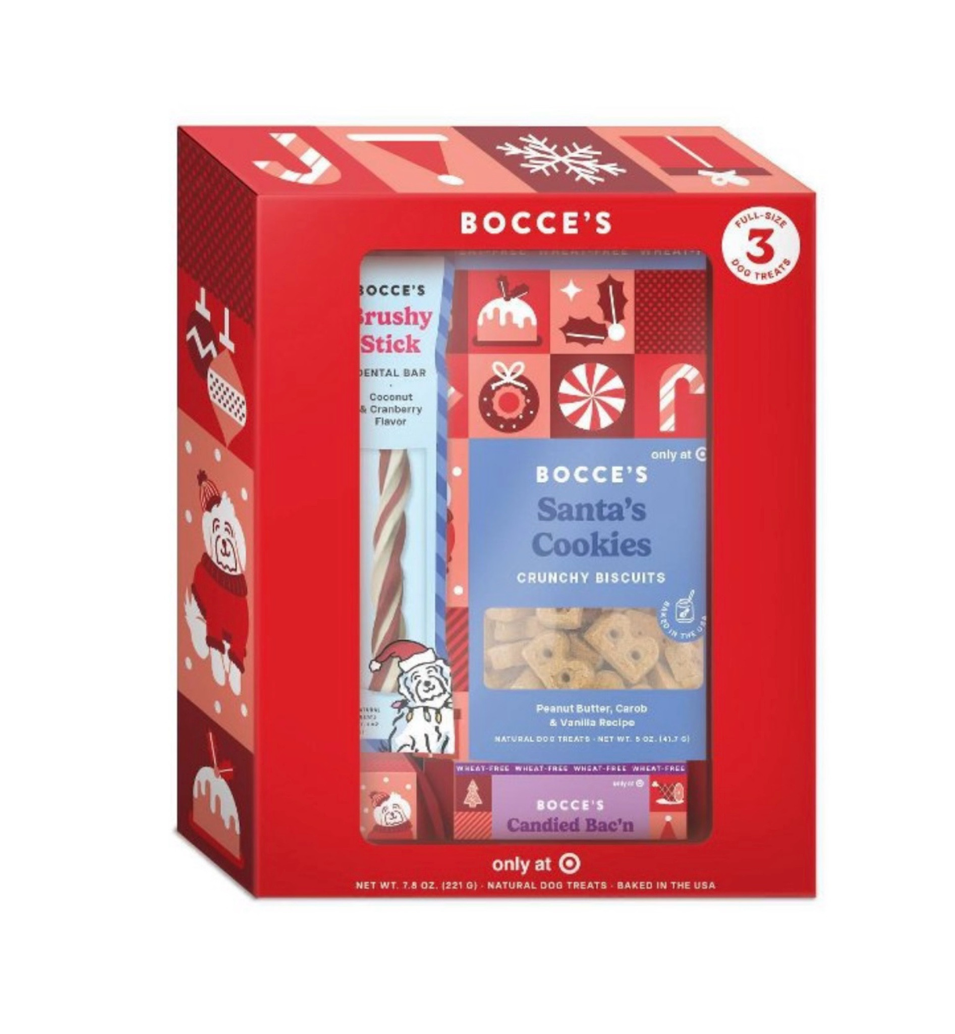 Do you have a precious pup in your life? If so, this Bocce’s gift bundle from Target is an absolute steal, and the perfect gift for your pup this Christmas. These will sell out quick, so shop quick! 🐾🐶🎯

#LTKHoliday #LTKSeasonal