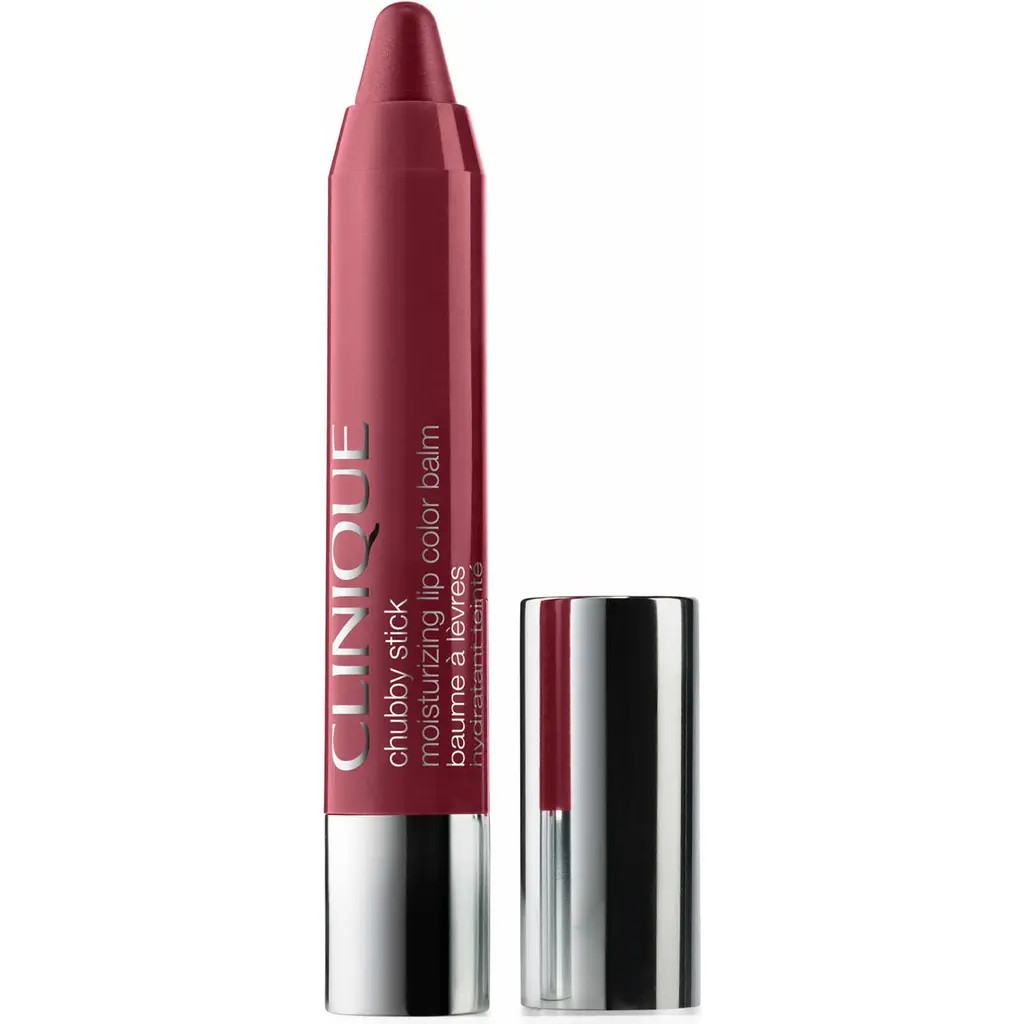 Clinique Chubby Stick Moisturizing Lip Color Tinted Balm in Broadest Berry at Nordstrom, Size 0.1 Oz | Nordstrom