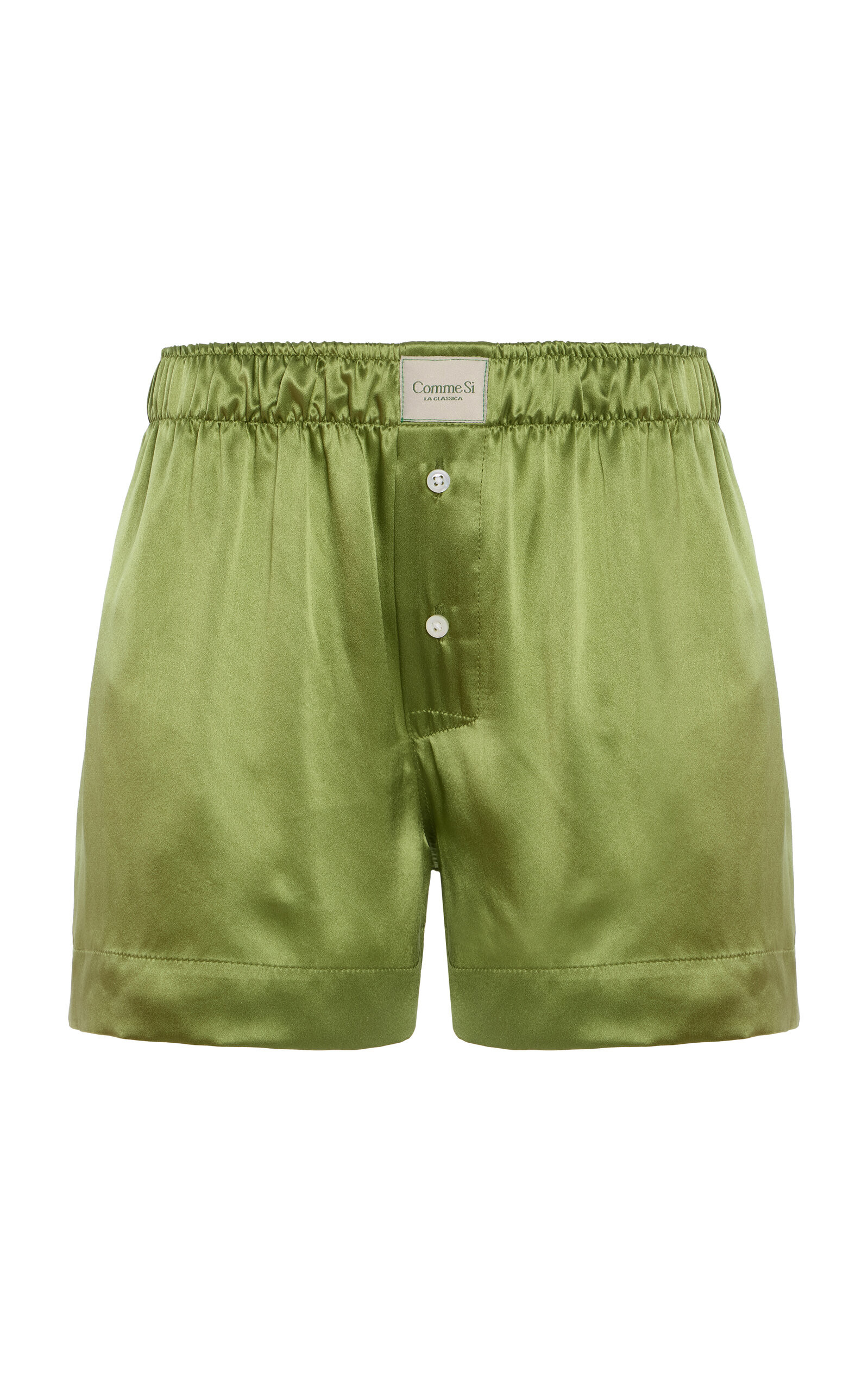 Classica Silk Charmeuse Boxer Shorts | Moda Operandi (Global)