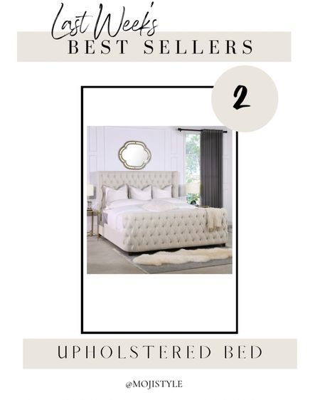 This upholstered bed is one of this week’s best sellers. I have this in grey in my master bedroom and love it! It’s from Wayfair and on sale noww

#LTKSaleAlert #LTKHome