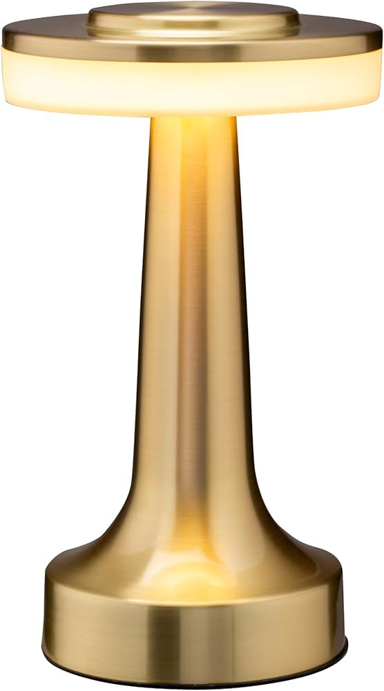 O’Bright Portable LED Table Lamp with Touch Sensor, 3-Levels Brightness, Rechargeable Battery U... | Amazon (US)