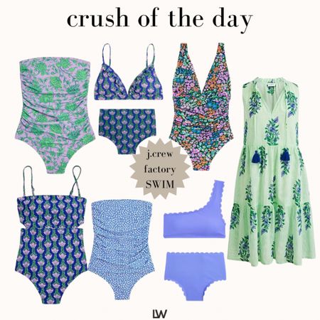 The cutest new swim from j.crew factory! 
