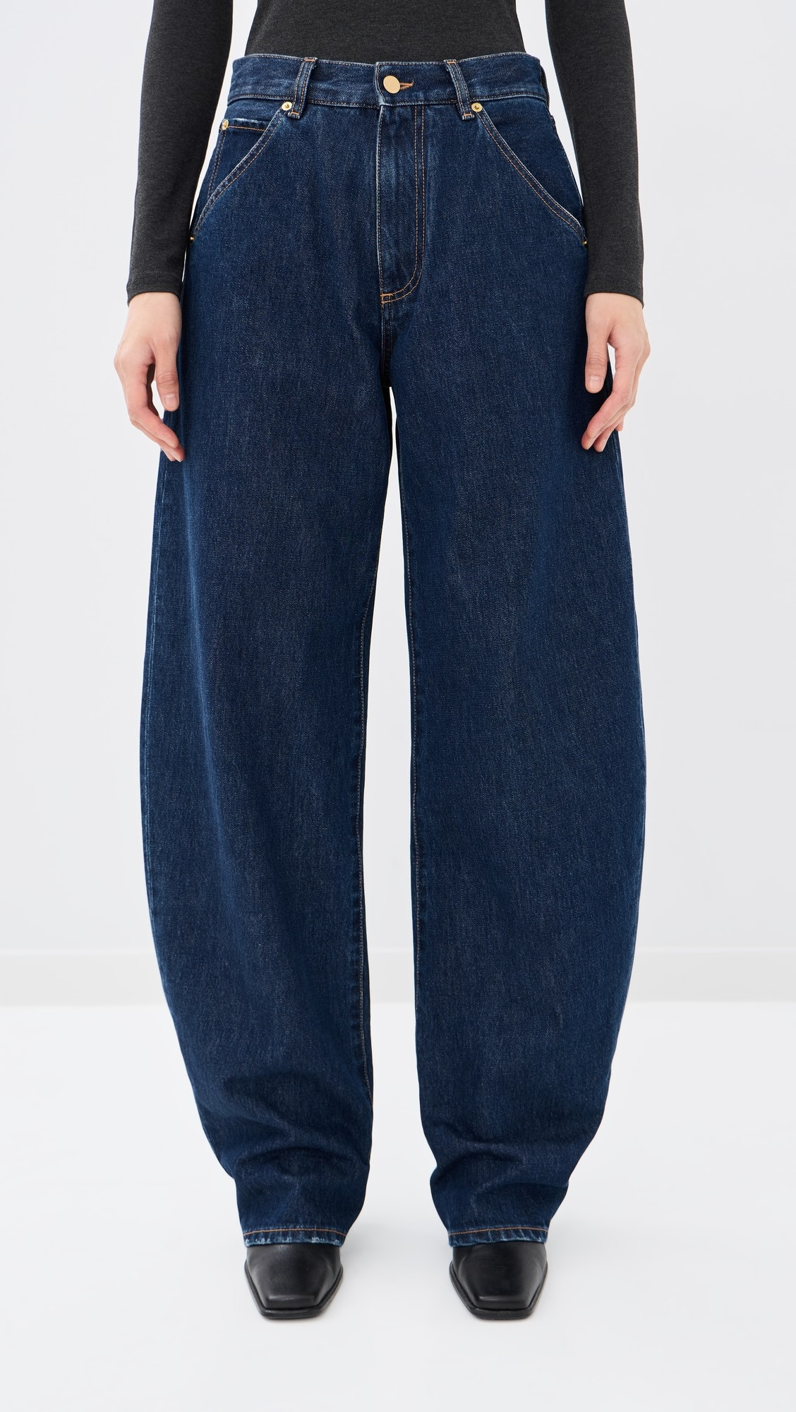 Khris Barrel Leg Jeans | Shopbop