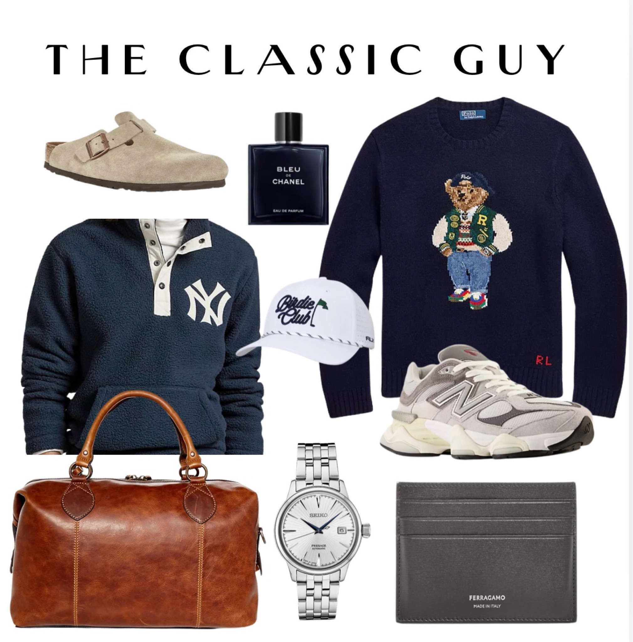 The classic guy 

#LTKMens #LTKGiftGuide #LTKStyleTip