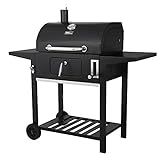 Royal Gourmet CD1824AX 24-Inch Charcoal Grill Outdoor BBQ Smoker Picnic Camping Patio Backyard Co... | Amazon (US)