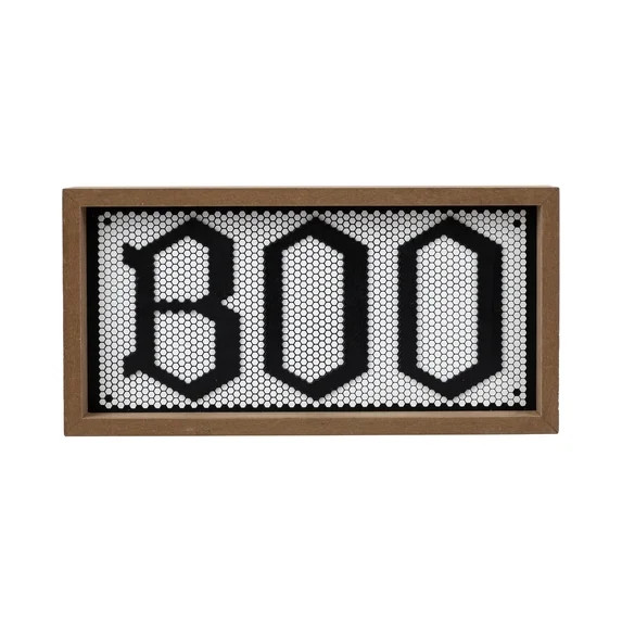 Boo Tabletop Decor For Indoor Settings - Halloween Decoration Piece | Walmart (US)