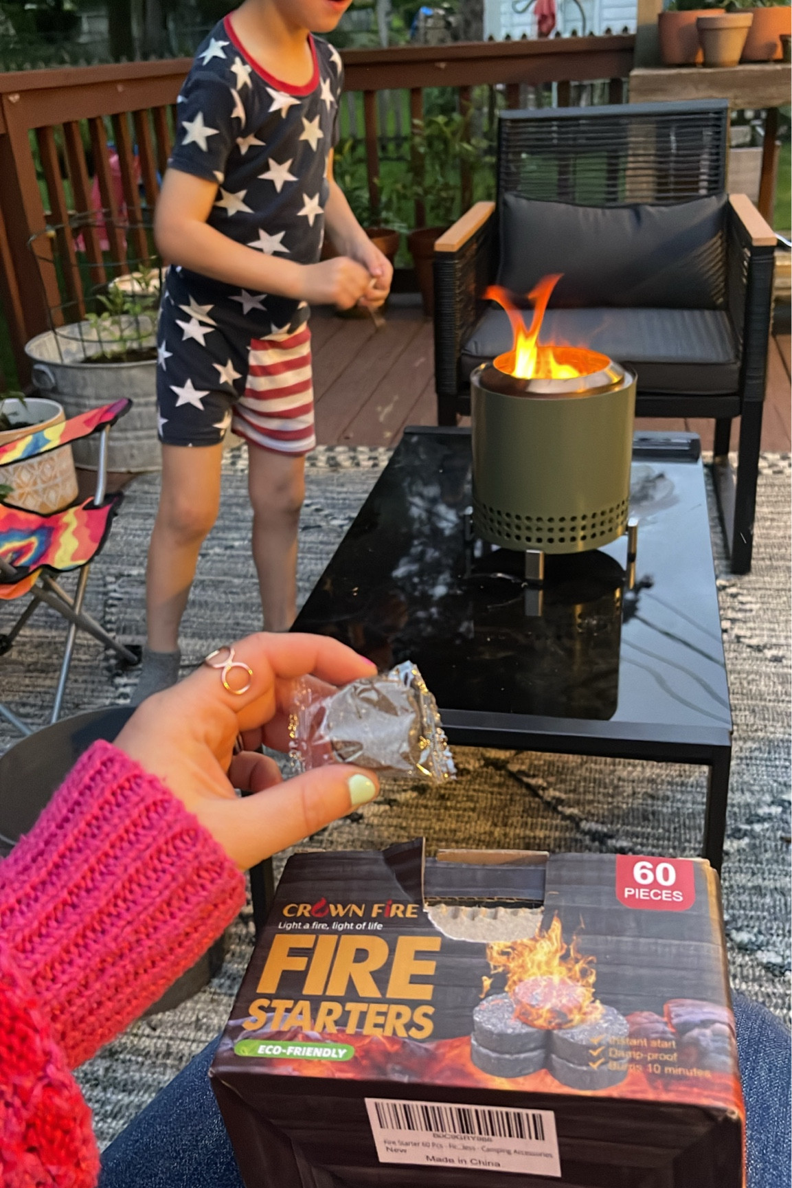 Solo stove & fire starters we use



#LTKHome #LTKSeasonal