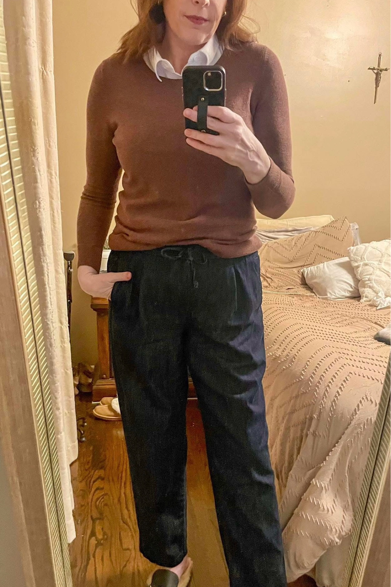 My Old Navy High-Waisted Billie Straight Ankle Trouser are under $18!!! Today!

#LTKOver40 #LTKSaleAlert