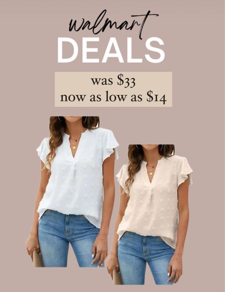 Walmart deals was $33 now as low as $14 top

#LTKsalealert #LTKfindsunder50 #LTKstyletip