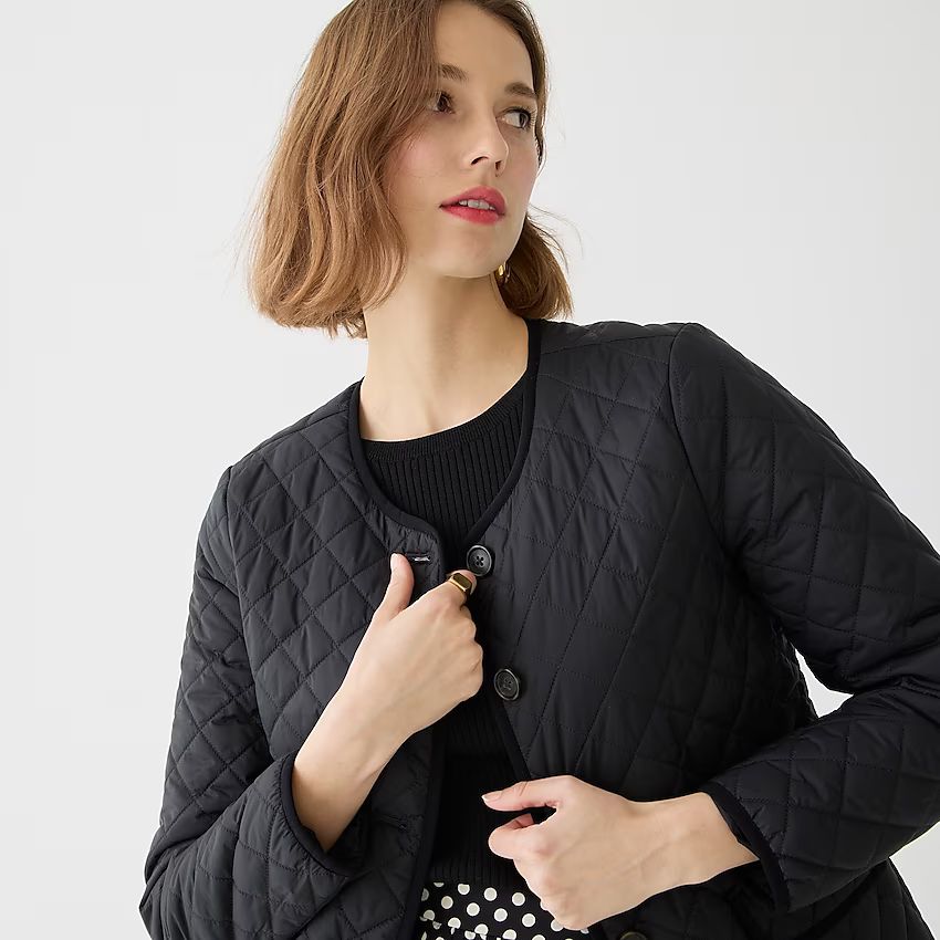 Quilted lightweight lady jacket | J.Crew US