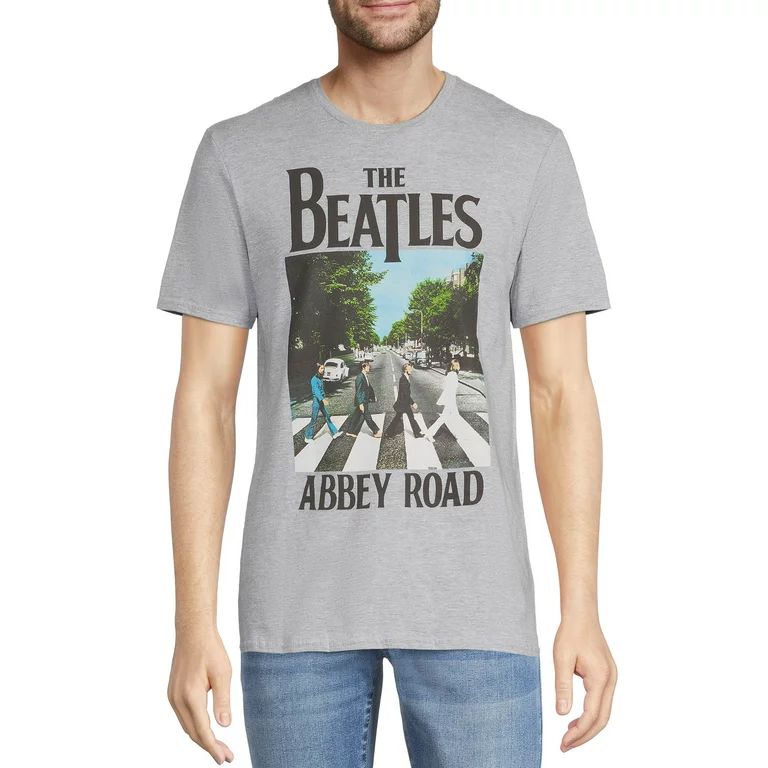 The Beatles Men's Abbey Road Graphic T-Shirt with Short Sleeves | Walmart (US)
