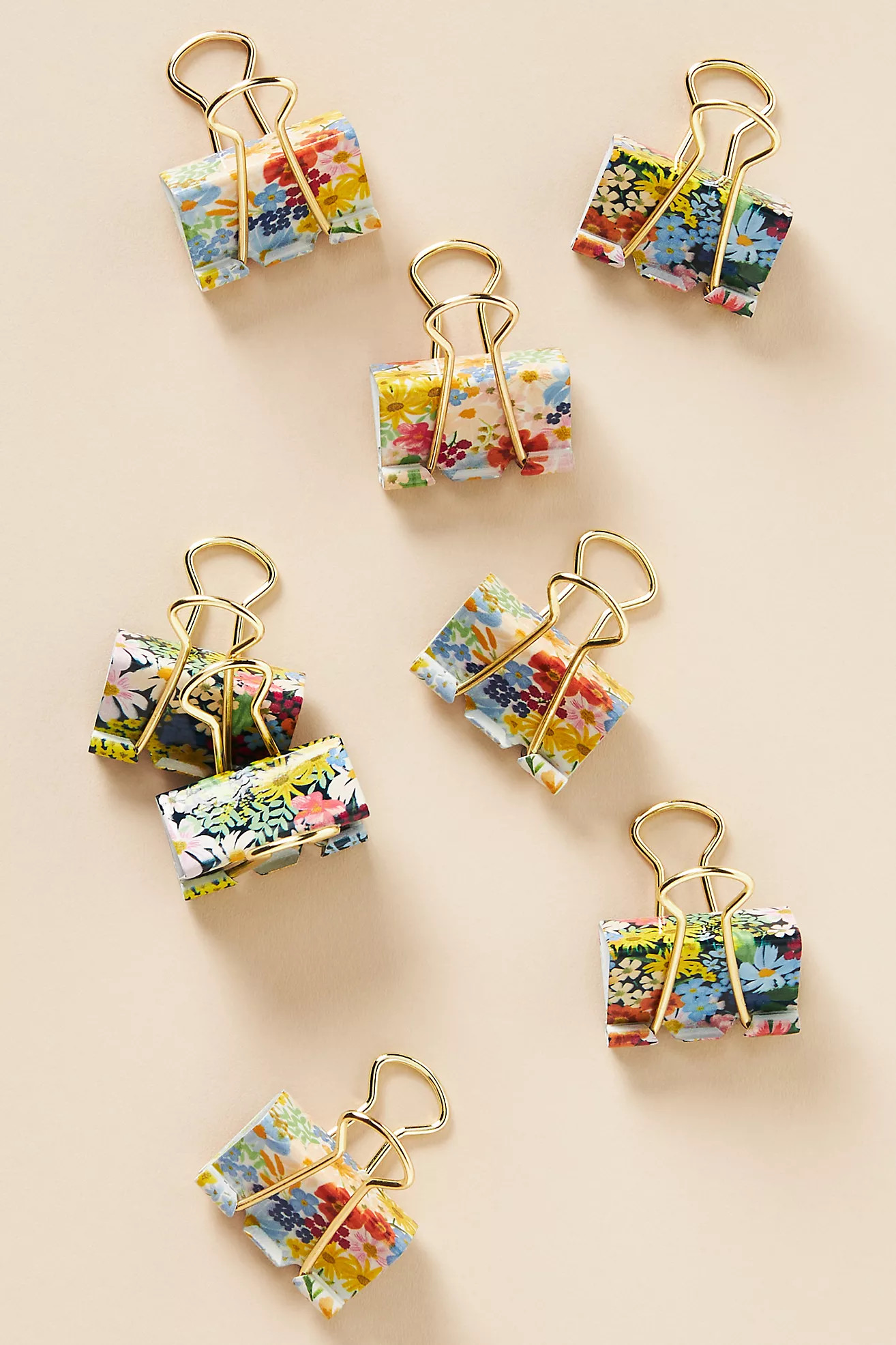 Rifle Paper Co. Margaux Binder Clips | Anthropologie (US)