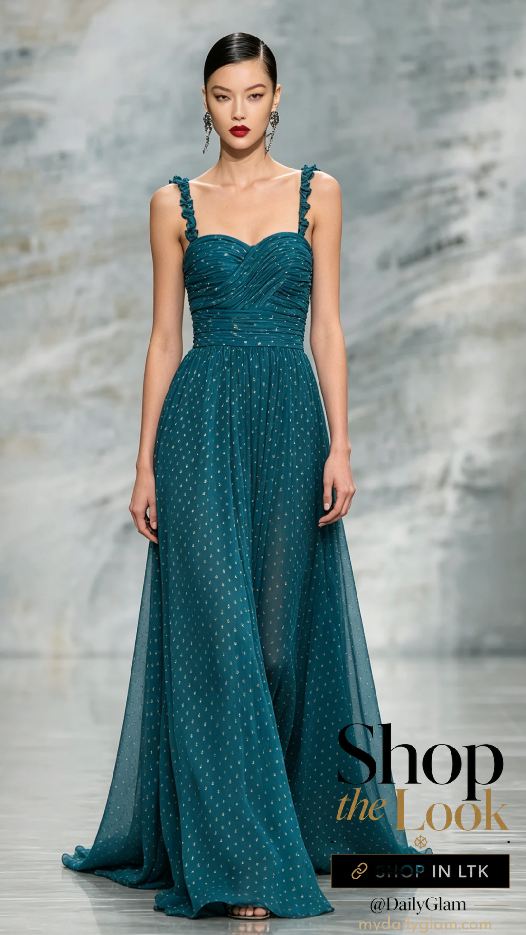 Teal Sparkle Chiffon Gown for Fall Formal Events#TealGown #FormalDress #EventOutfit #ChiffonMaxiDress #FallWeddingGuest 

 #LTKootd #LTKOver40 #LTKWedding