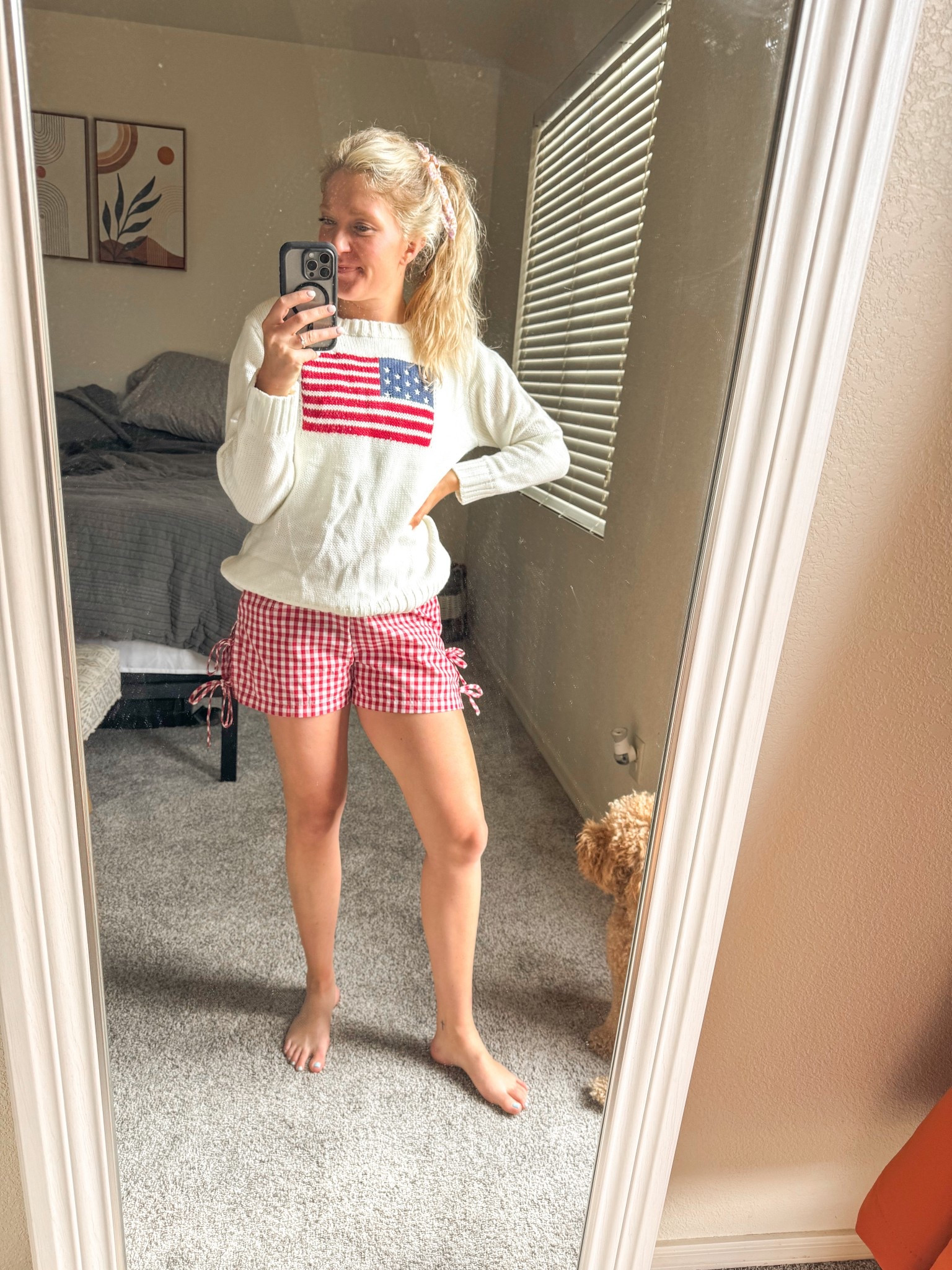 Comfy outfit for the 4th 🇺🇸🧨

#LTKSeasonal #LTKSaleAlert #LTKStyleTip