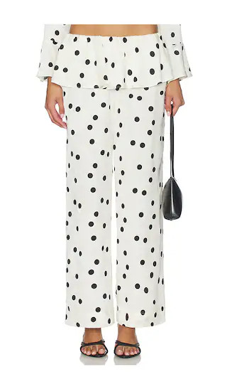 Renee Pant in White Dot | Revolve Clothing (Global)
