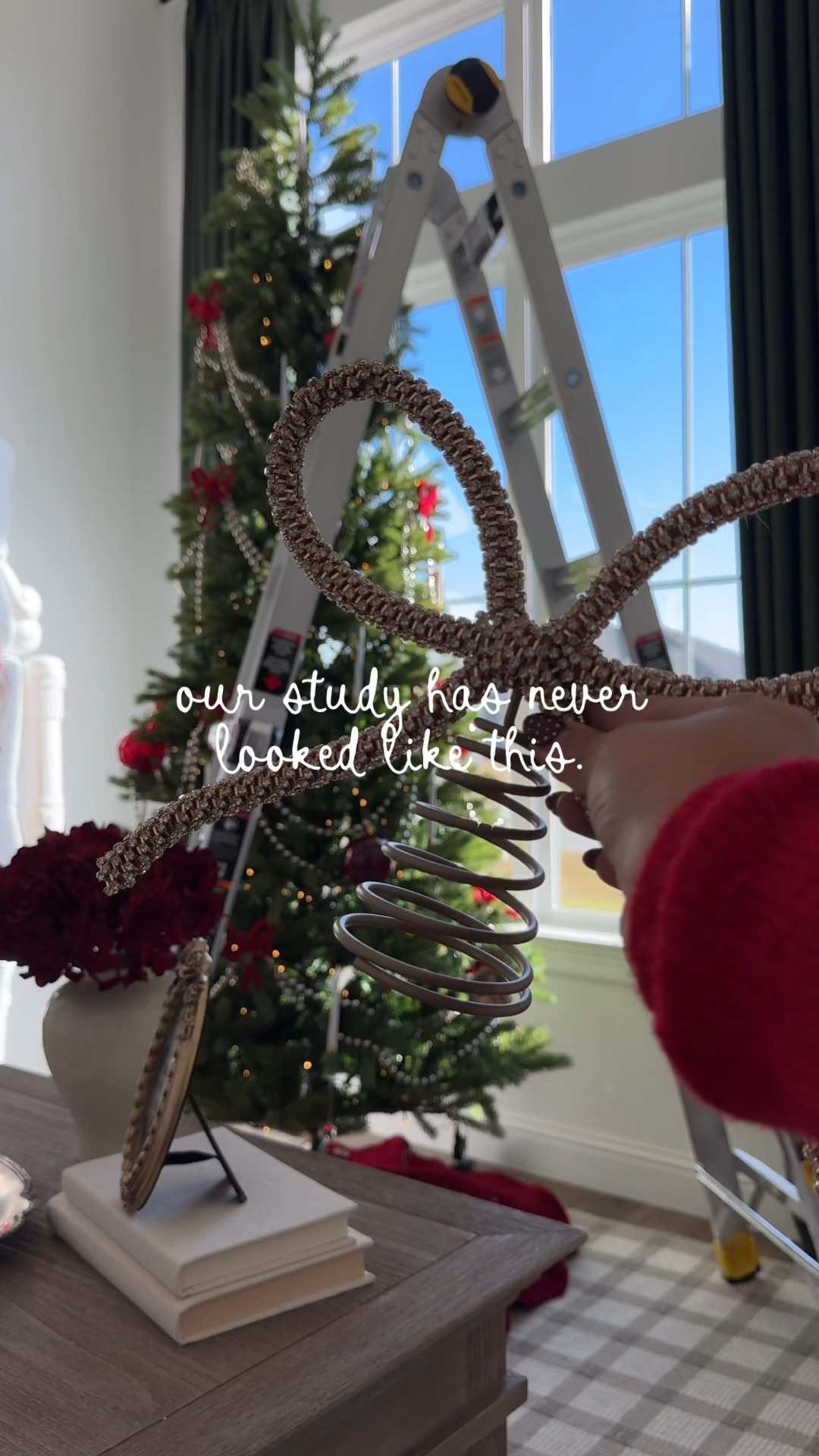 The first year decorating our study and this tree made the whole room feel magical. ✨
If you’re looking for a full, classic Christmas tree that’s easy to set up and style, this one is worth it.
Linking all the exact items here to shop the look. 🌲❤️ 

Christmas tree, home decor, holiday decorating, classic Christmas, King of Christmas, office, home office, living room, study

#LTKHoliday #LTKCyberWeek #LTKHome