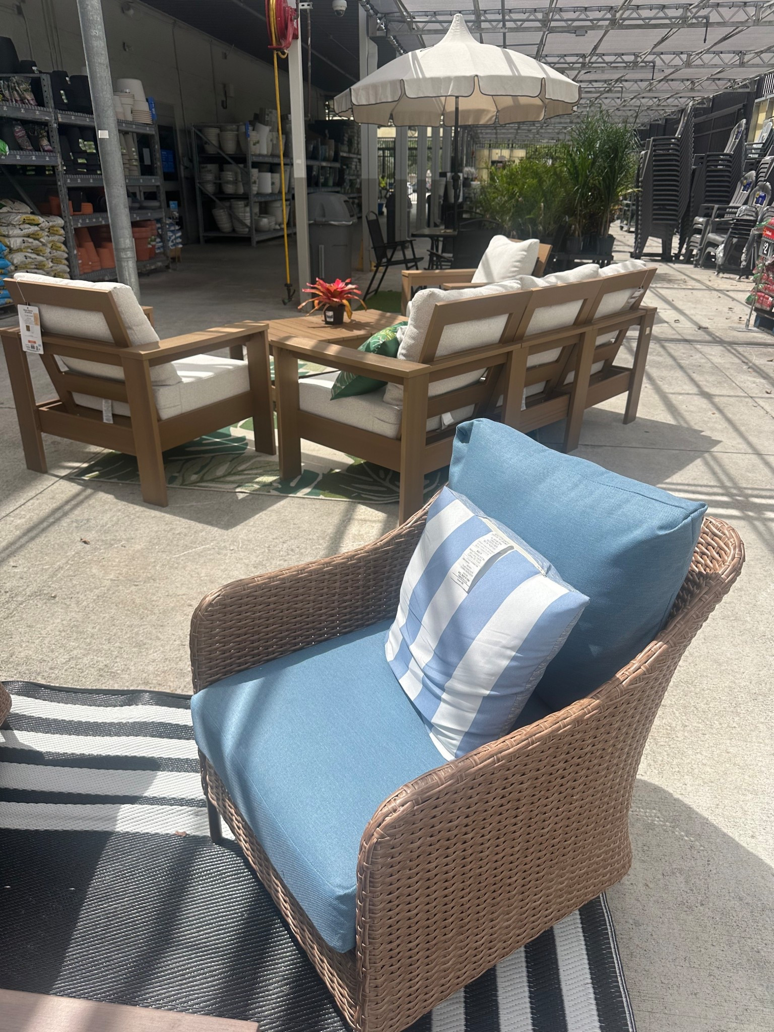 Mainstays Chelsea wicker chair on sale now! 

#LTKMothersDay #LTKSeasonal #LTKSaleAlert
