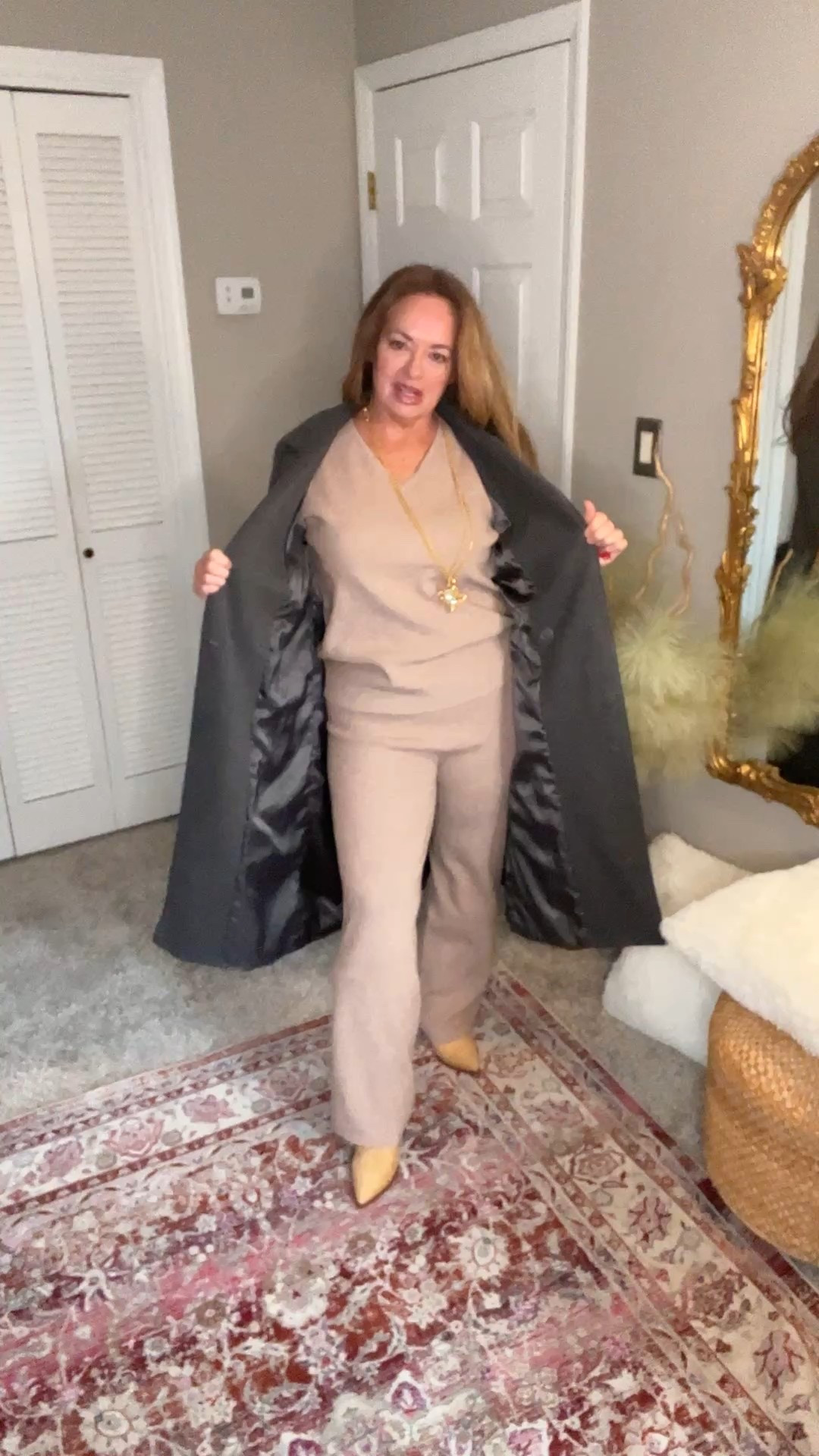 Elevated monochromatic knit wear 2 piece travel lounge set. 

#LTKdayinmylife #LTKgrwm #LTKmomlife