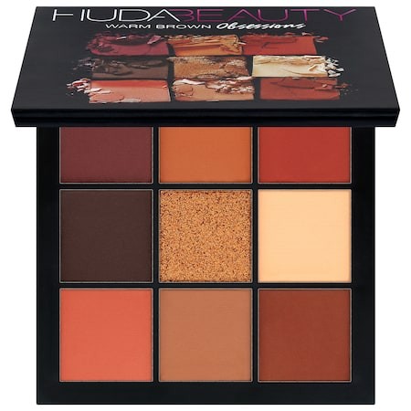 Huda Beauty Obsessions Eyeshadow Palette Warm Brown 9 x 0.05 oz/ 1.3 g | Sephora (US)