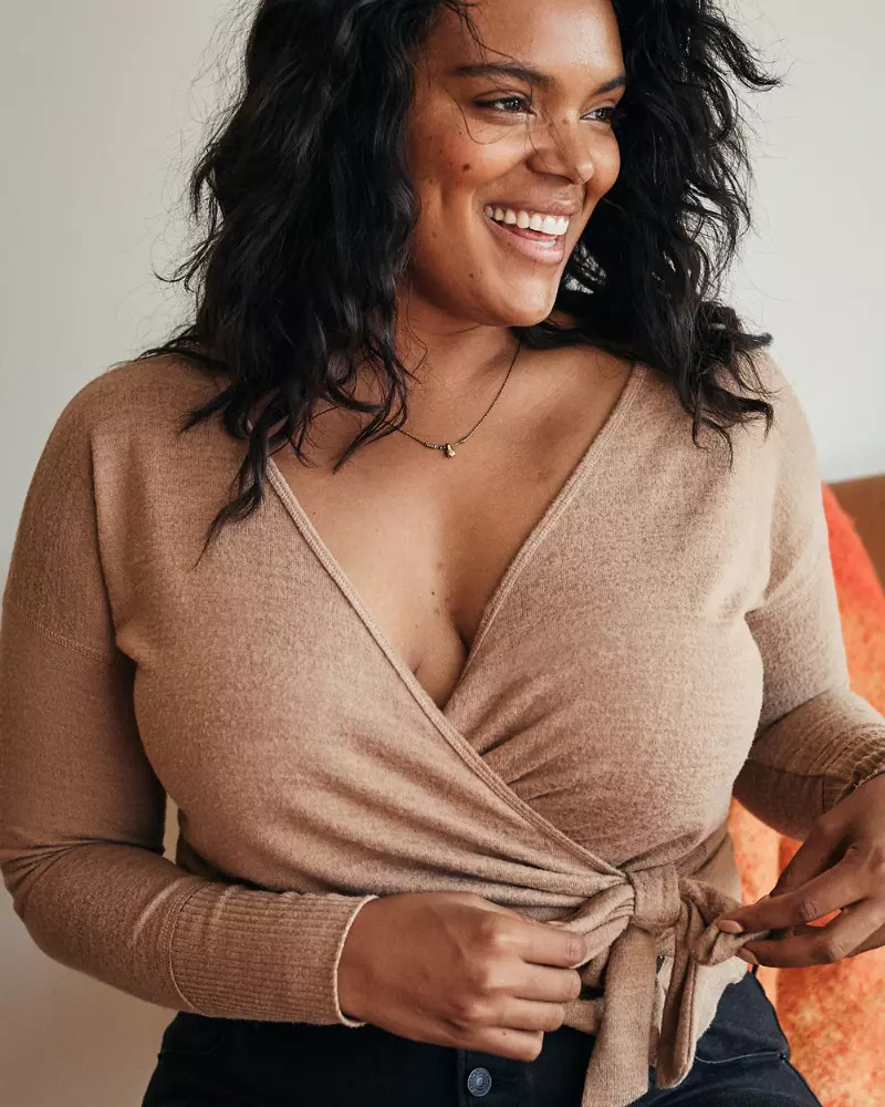 Wrap Top | Abercrombie & Fitch US & UK