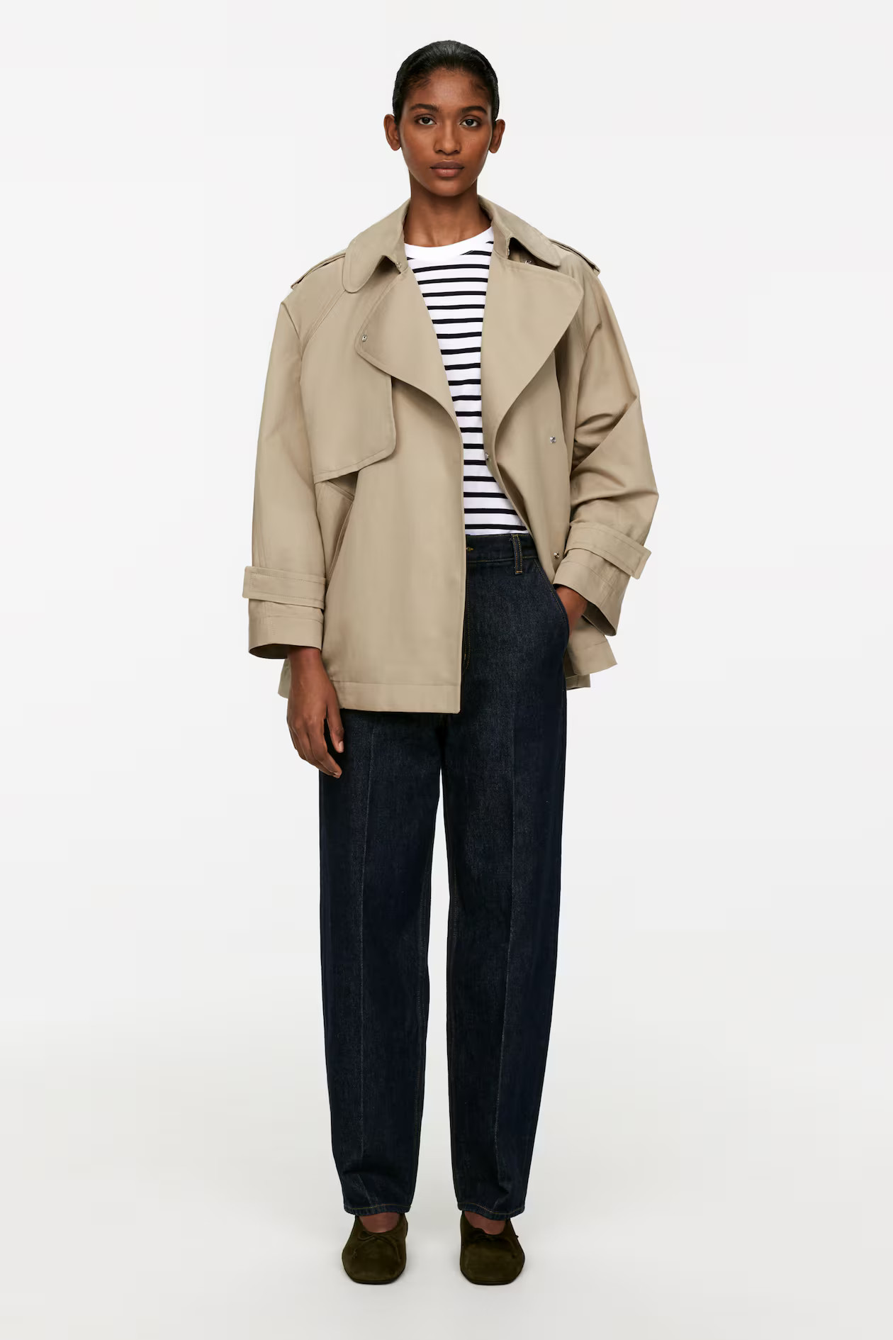 Short Trench Coat | H&M (UK, MY, IN, SG, PH, TW, HK)