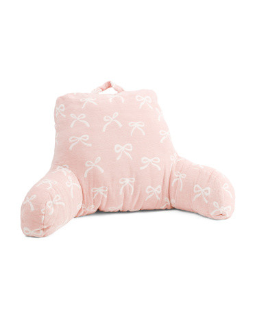 32x19 Pretty Bow Backrest Pillow | TJ Maxx
