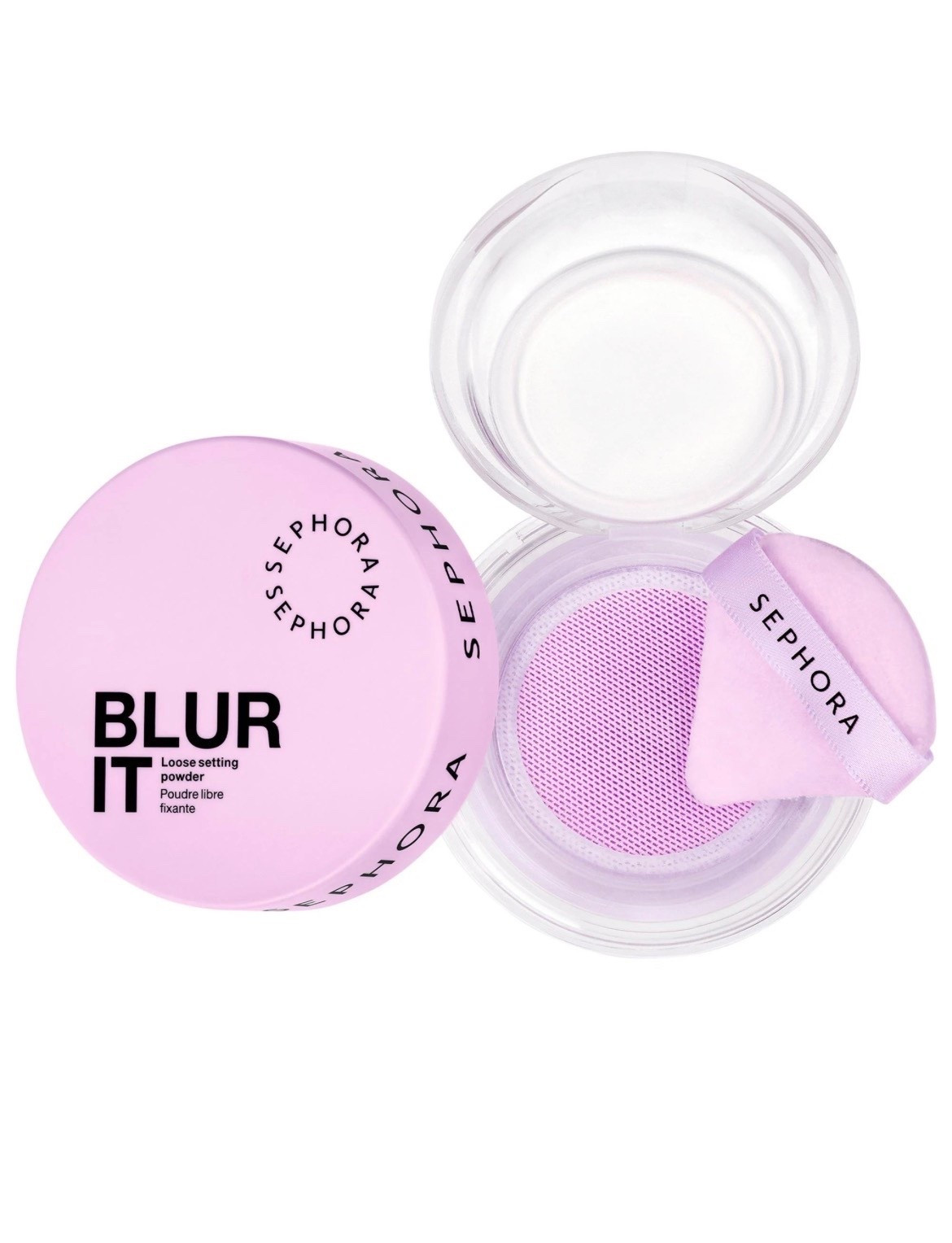 SEPHORA COLLECTION 
Blur It Loose Setting Powder

Color: 04 Brightening Lilac - brightening lavender - for fair to light w/ neutral/warm undertones