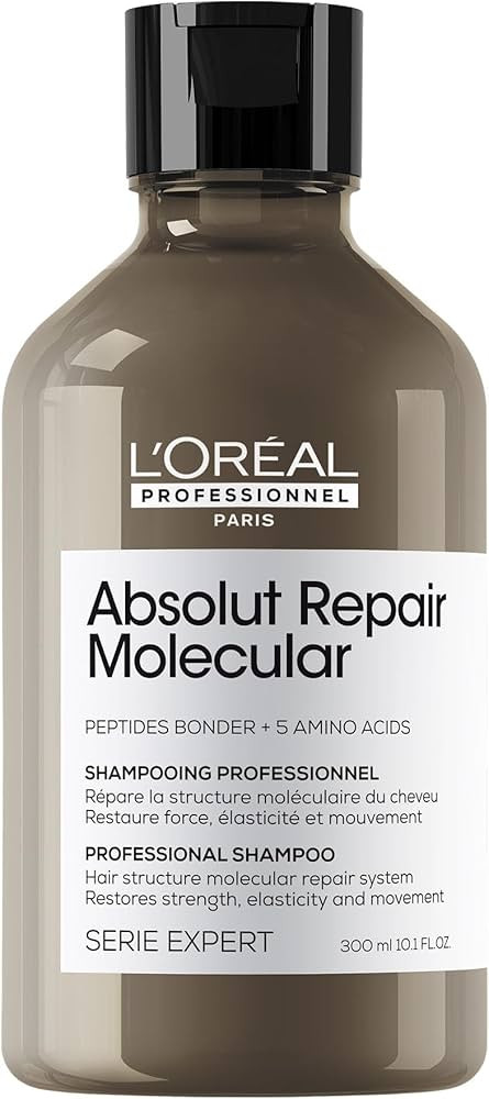 L’Oréal Professionnel Shampoo Absolut Repair Molecular, Repara Danos e Restaura Todos os Tipos... | Amazon (BR)