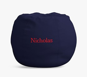 Anywhere Beanbag™, Navy Twill | Pottery Barn Kids