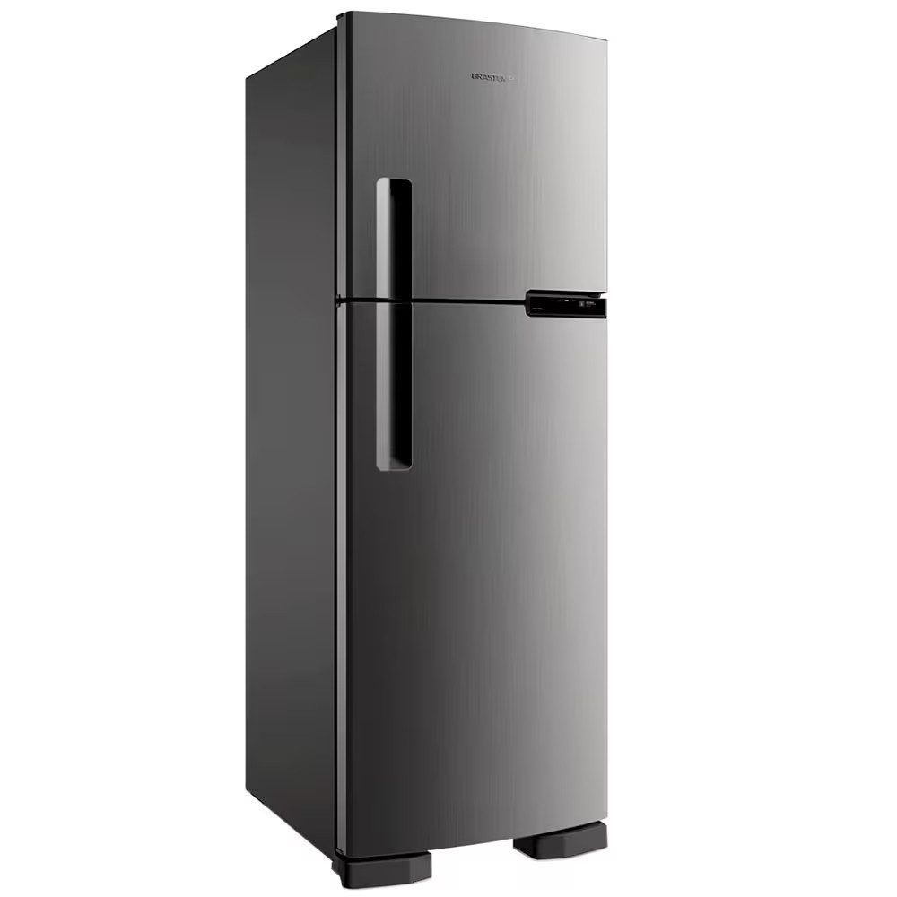 Geladeira Brastemp BRM44HK Frost Free Duplex com Compartimento Extrafrio e Fresh Zone Inox - 375L | Casas Bahia (BR)