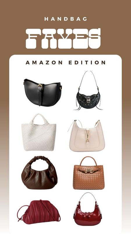 Affordable stylist handbags. #mazonfinds #amazonfashion #handbas #affordablehandbags #handbag

#LTKsalealert #LTKitbag #LTKMostLoved