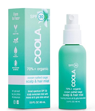 Coola Scalp Hair Mist Organic Sunscreen SPF 30 - 2 oz. | Dillard's