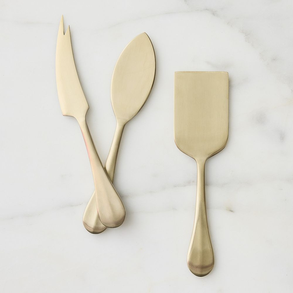 Cove Cheese Knives (Set of 3) | West Elm (US)