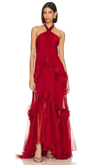 Zadie Gown in Salsa | Red Maxi Dress | Bridesmaid Dress | Revolve Dress | Revolve Clothing (Global)