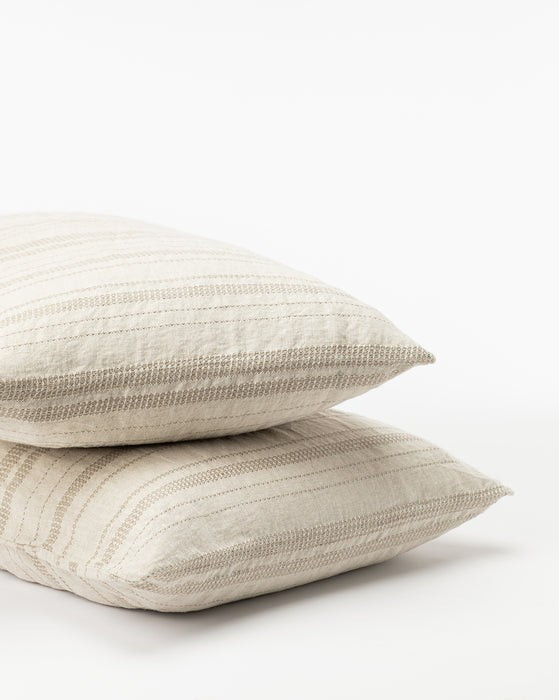 Carter Woven Linen Sham (Set of 2) | McGee & Co.