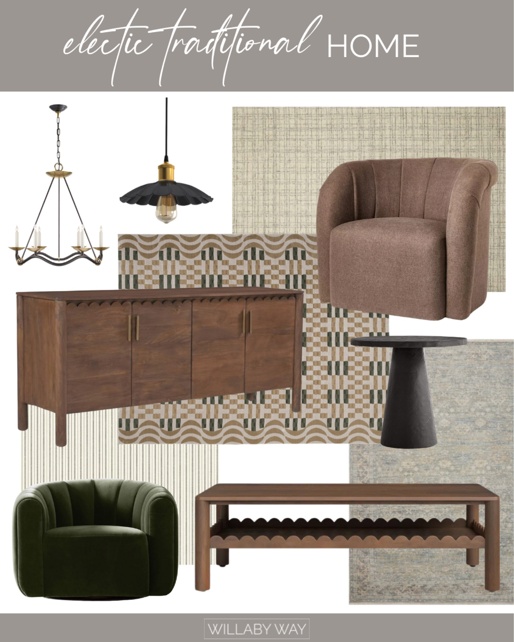 Eclectic Traditional Home Furniture Design

#LTKHome