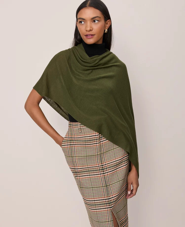 Oversized Wrap Scarf | Ann Taylor