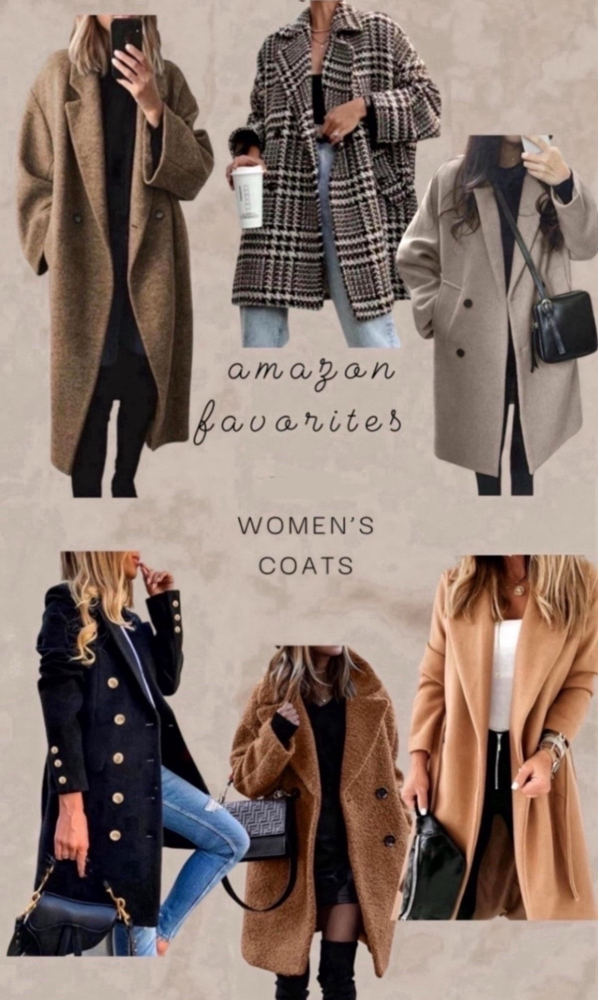 round up of all the trending coat styles 2025


#coats #longcoat #oversizedcoat #trenchcoat #teddycoat #wintercoats #amazonfashion
