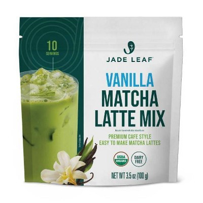Jade Leaf Organic Vanilla Flavored Matcha Latte Mix - 3.5oz | Target
