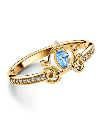 14K Gold-Plated Disney Cinderella Ring | Macy's