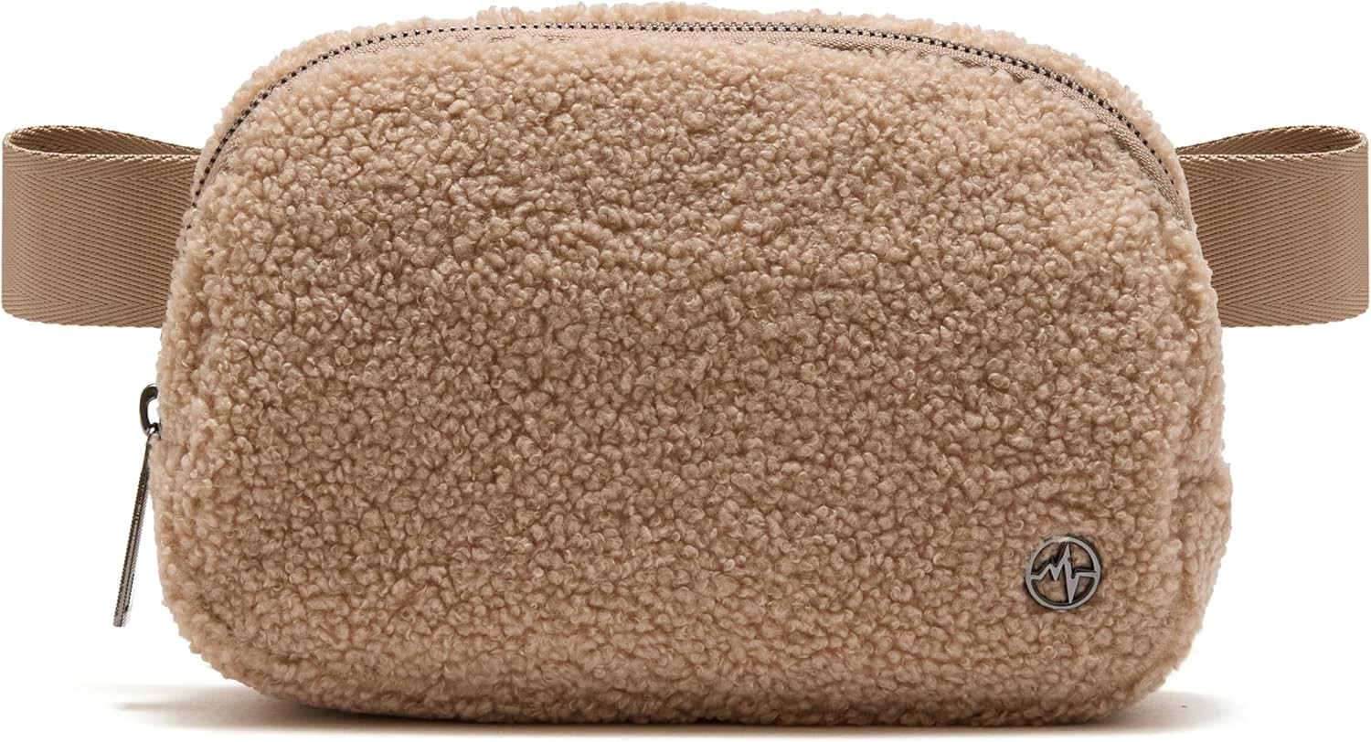 Pander Fanny pack Everywhere Fleece Belt Bag for Women and Men with Adjustable strap Belt, 1L. (T... | Amazon (US)