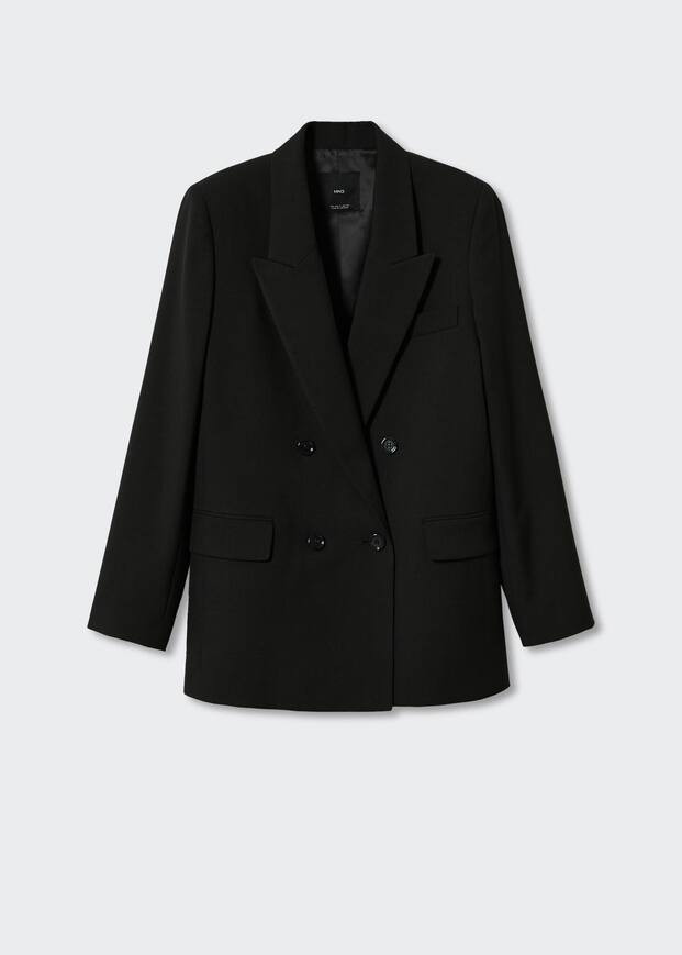 Double-breasted blazer -  Women | Mango USA | MANGO (US)