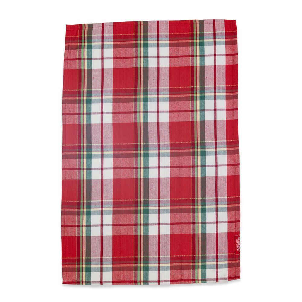 Holiday Plaid Tea Towel | Stonewall Kitchen, LLC