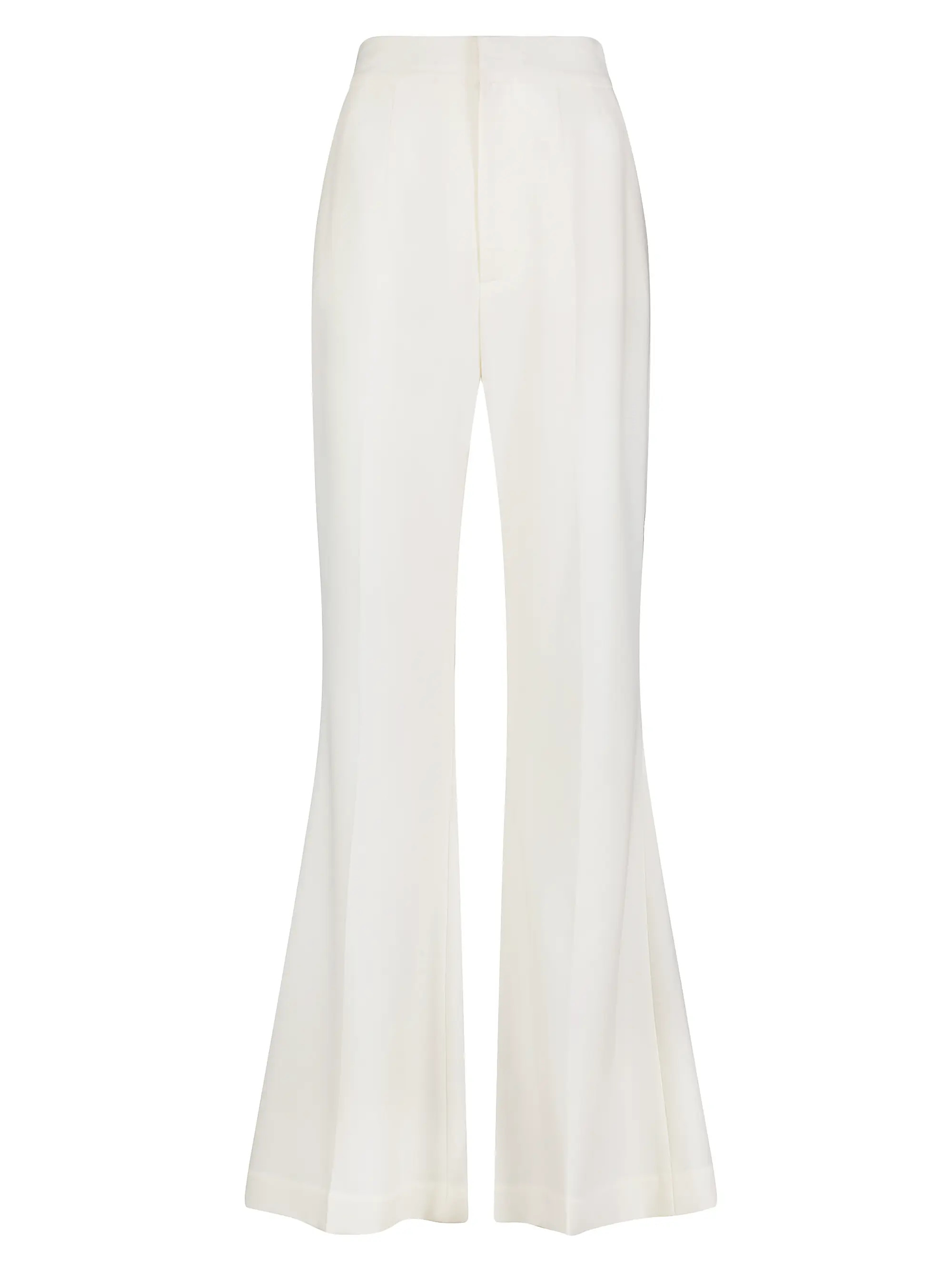 Crepe Flared Trousers | Saks Fifth Avenue