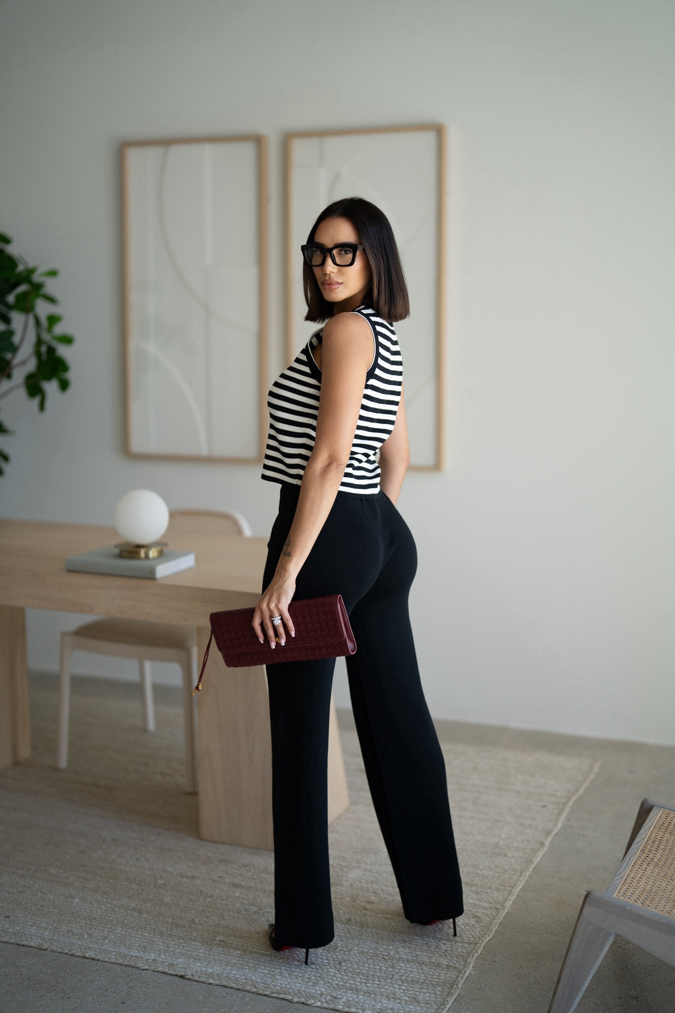 Classic black & white with a pop of burgundy 🍷🖤 Effortless chic that stands out in any crowd. Shop the look and elevate your wardrobe with timeless pieces that make a statement. #OOTD #StyleInspo #LTKfashion

#LTKSeasonal #LTKHome #LTKFallSale