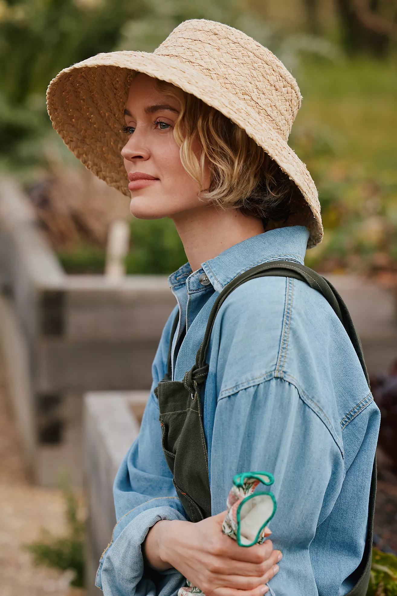 Woven Raffia Bell Hat | Terrain