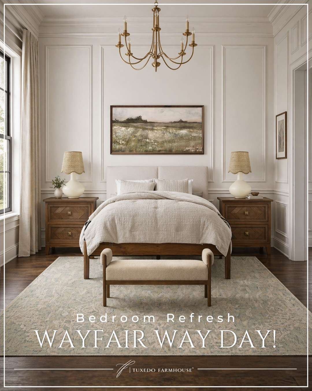 Way Day is here & this bedroom refresh is too good to miss 🤍✨

Warm woods, soft neutrals, and timeless layers—everything you need to create that calm, elevated space you’ll love coming home to. From the statement nightstands to the coziest bedding and perfect finishing touches, these are the pieces I’d grab while they’re on sale 👀

If you’ve been waiting for the right time to refresh your bedroom… this is it 🙌 Tap to shop all my Wayfair finds before they’re gone!

#LTKhome #LTKsale #wayfairwayday 

 #LTKSeasonal #LTKHome #LTKSaleAlert
