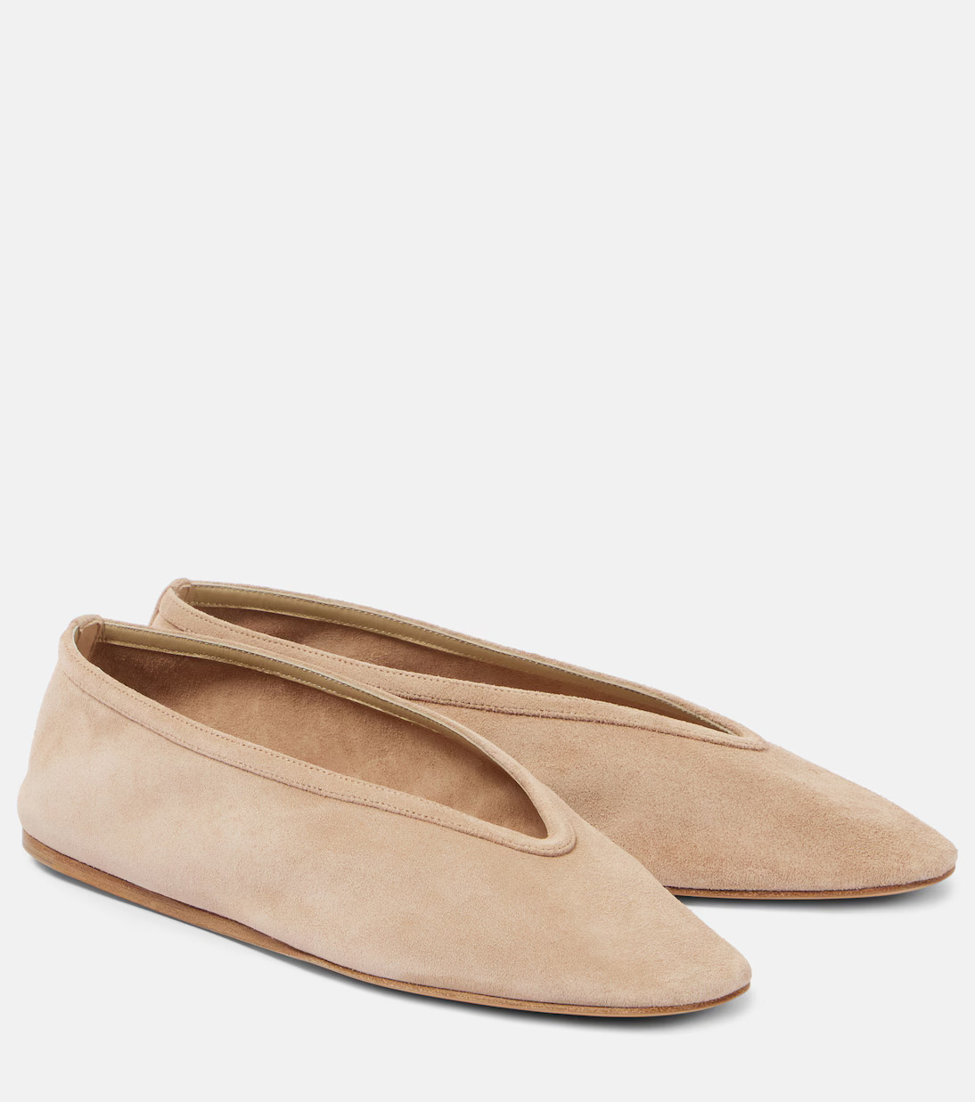Luna suede ballet flats | Mytheresa (US/CA)